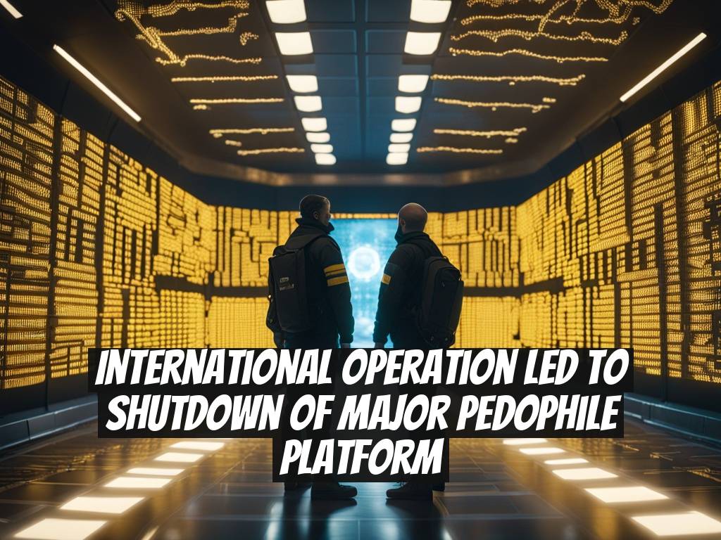 International Operation Led to Shutdown of Major Pedophile Platform