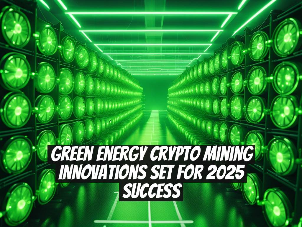 Green Energy Crypto Mining Innovations Set for 2025 Success