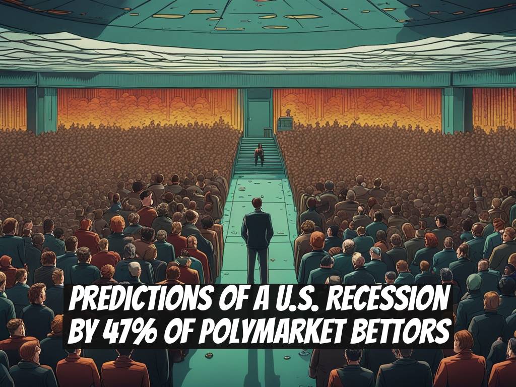 Predictions of a U.S. Recession by 47% of Polymarket Bettors
