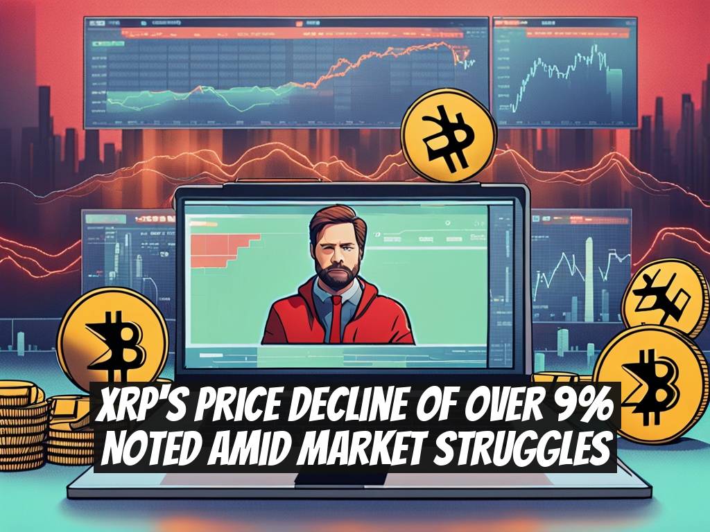 XRP's Price Decline of Over 9% Noted Amid Market Struggles