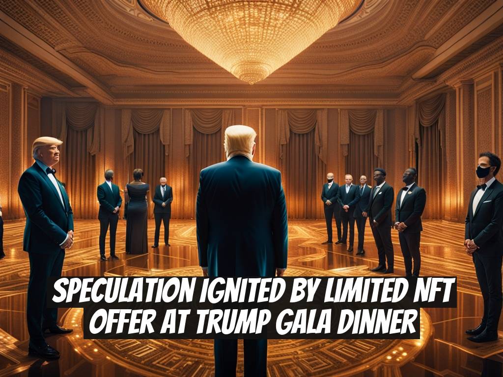 Speculation Ignited by Limited NFT Offer at Trump Gala Dinner