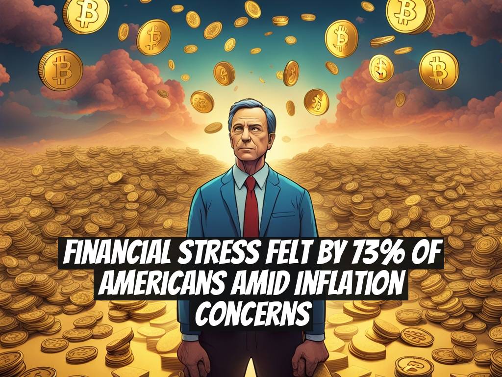 Financial Stress Felt by 73% of Americans Amid Inflation Concerns