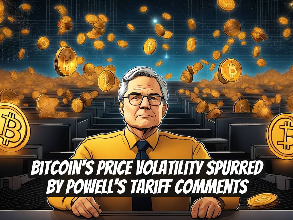 Bitcoin's Price Volatility Spurred by Powell's Tariff Comments