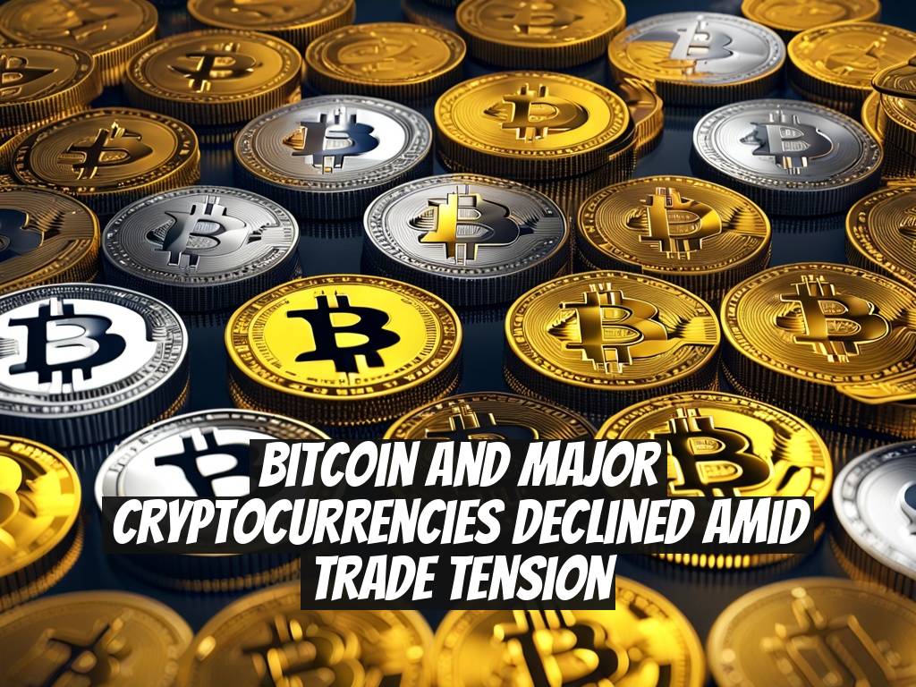 Bitcoin and Major Cryptocurrencies Declined Amid Trade Tension