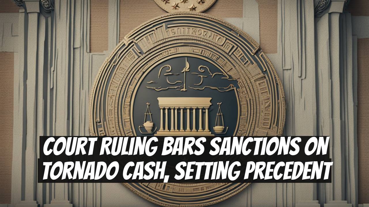 Court Ruling Bars Sanctions on Tornado Cash, Setting Precedent
