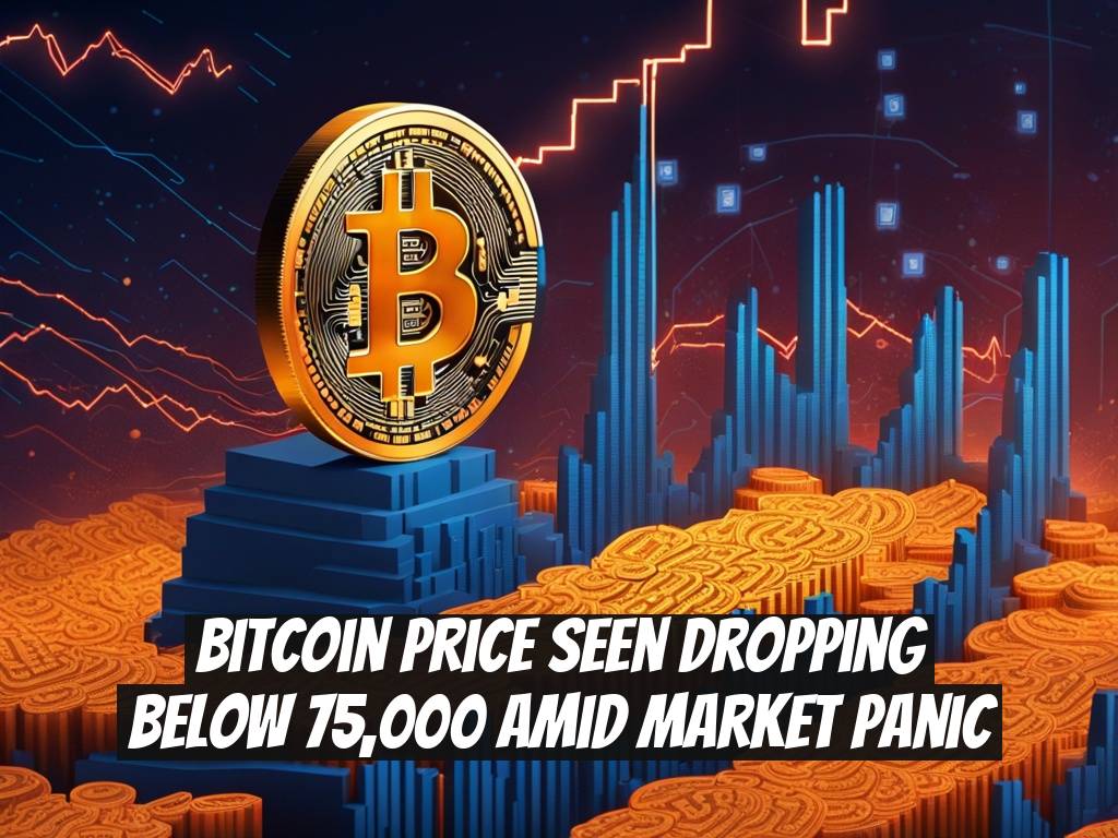Bitcoin Price Seen Dropping Below 75,000 Amid Market Panic