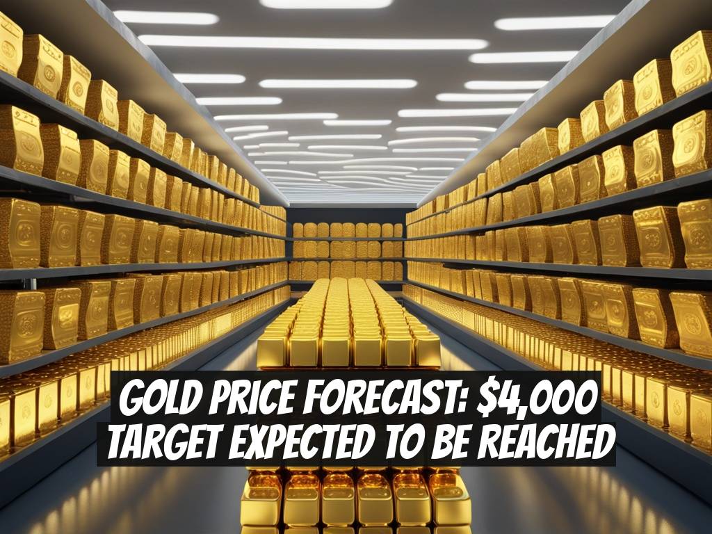 Gold Price Forecast: $4,000 Target Expected to be Reached