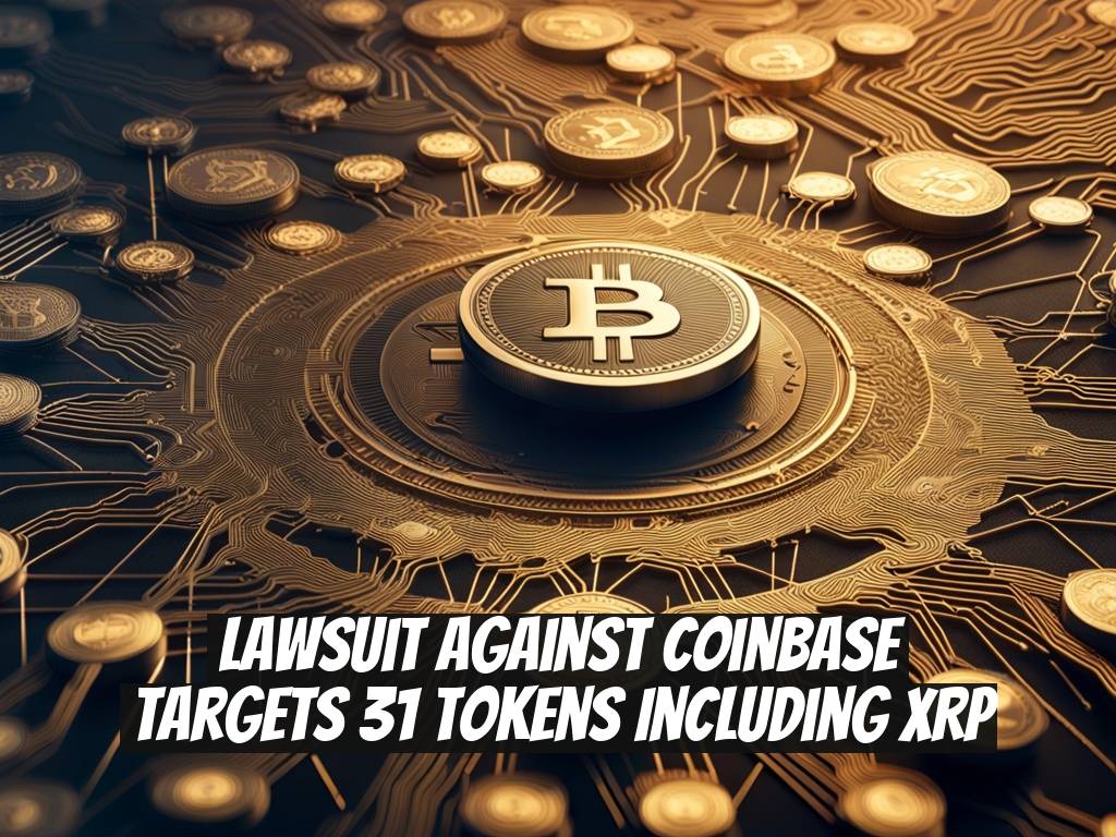Lawsuit Against Coinbase Targets 31 Tokens Including XRP