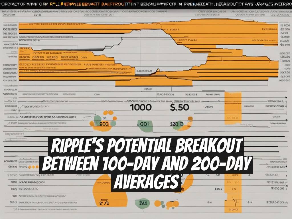 Ripple's Potential Breakout Between 100-Day and 200-Day Averages