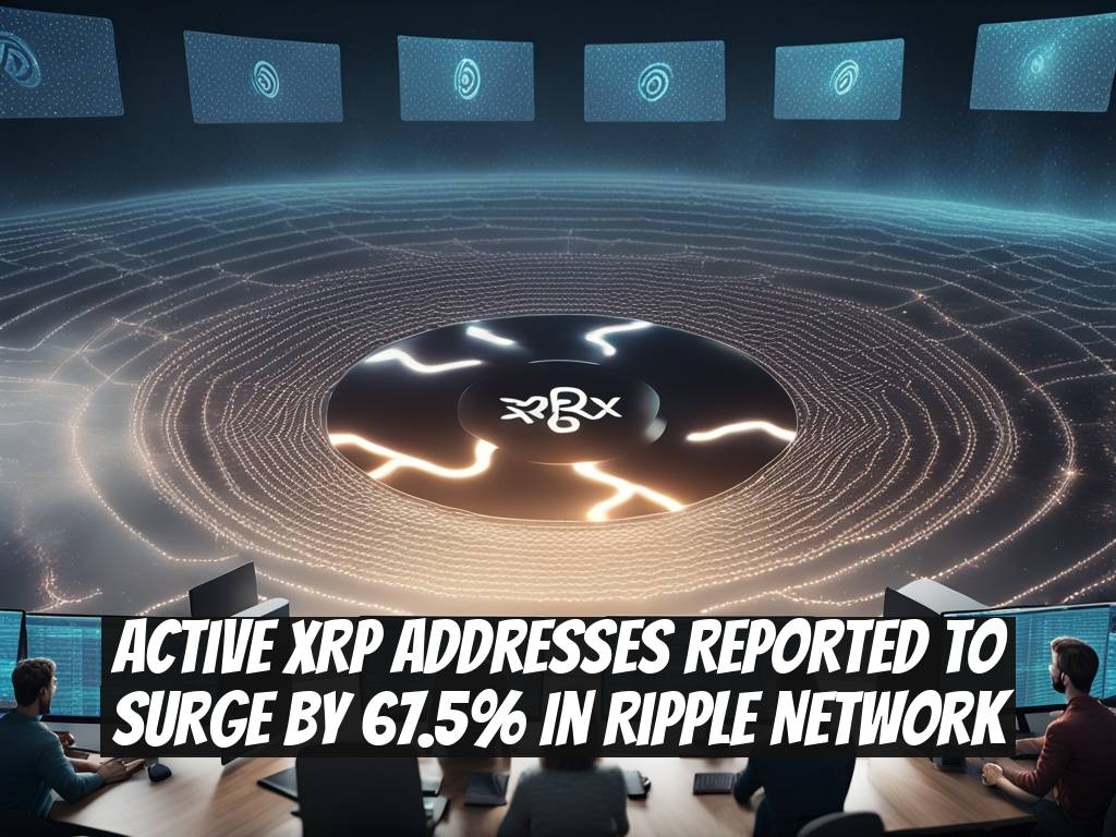 Active XRP Addresses Reported to Surge by 67.5% in Ripple Network