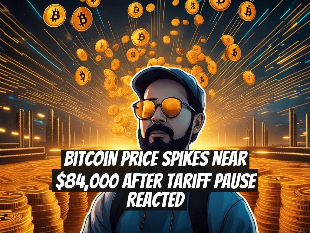 Bitcoin Price Spikes Near $84,000 After Tariff Pause Reacted