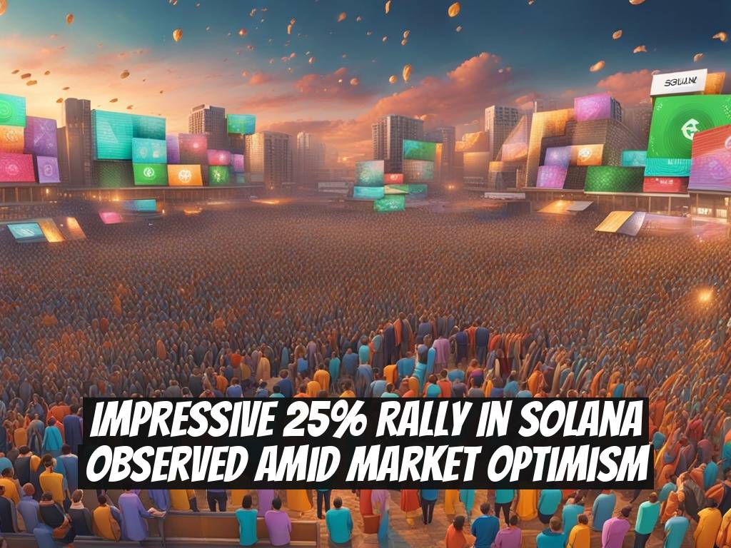 Impressive 25% Rally in Solana Observed Amid Market Optimism