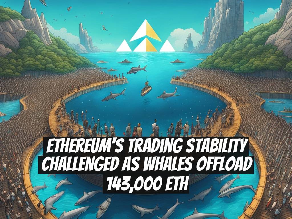 Ethereum's Trading Stability Challenged as Whales Offload 143,000 ETH