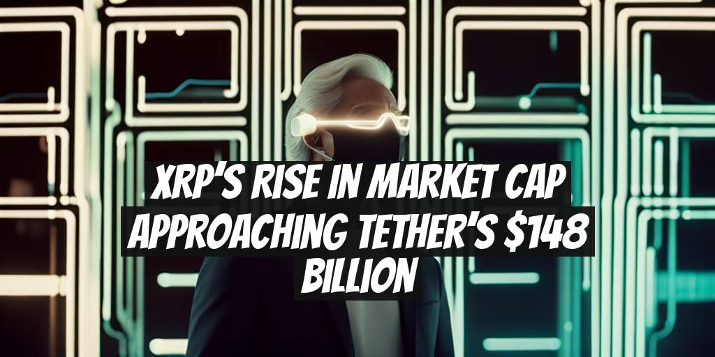 XRP’s Rise in Market Cap Approaching Tether’s $148 Billion