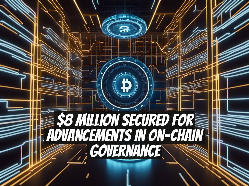 $8 Million Secured for Advancements in On-Chain Governance