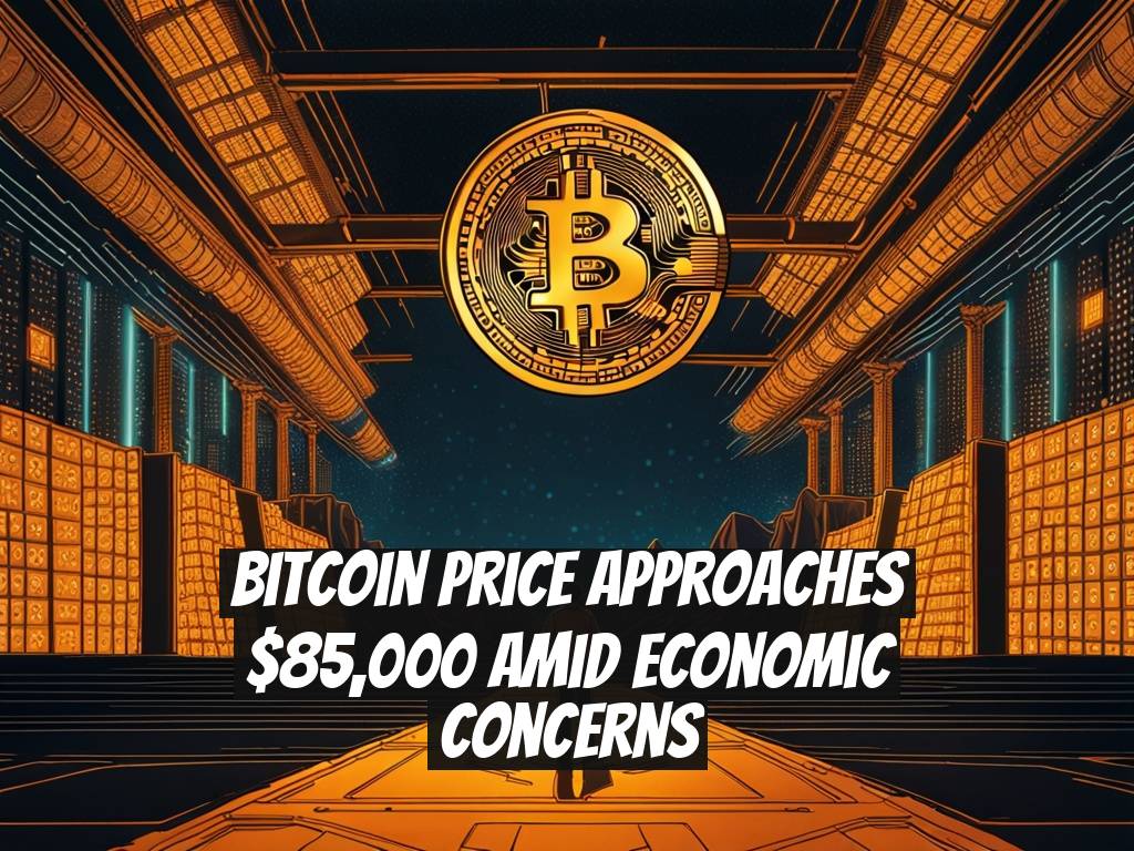 Bitcoin Price Approaches $85,000 Amid Economic Concerns