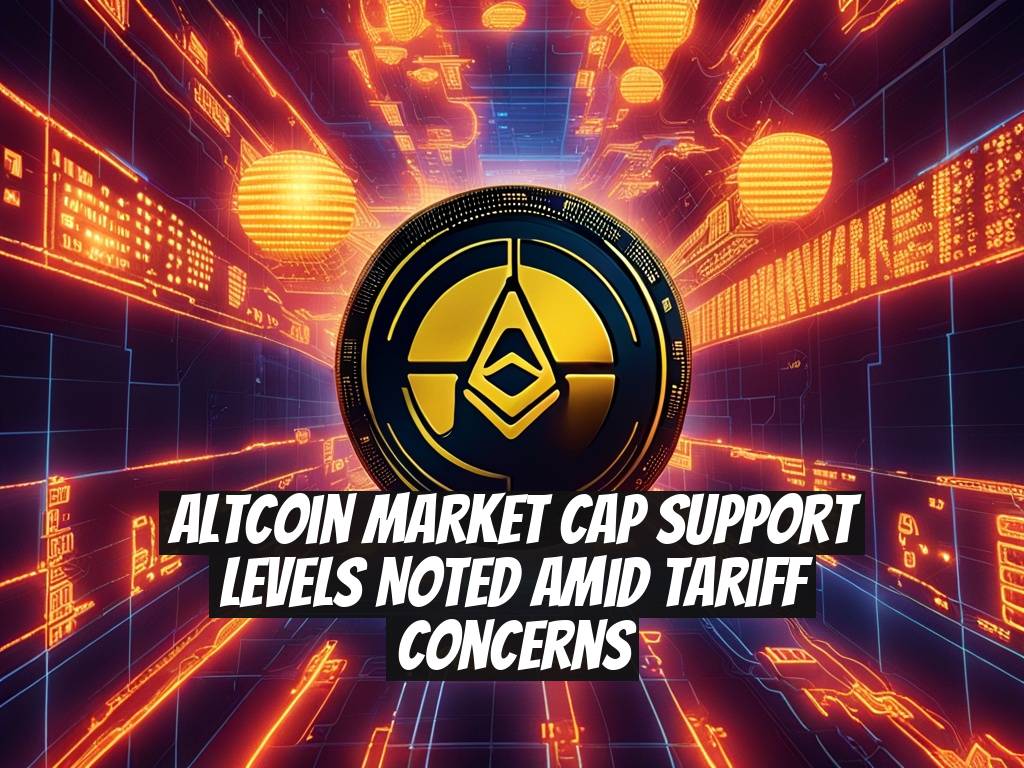 Altcoin Market Cap Support Levels Noted Amid Tariff Concerns