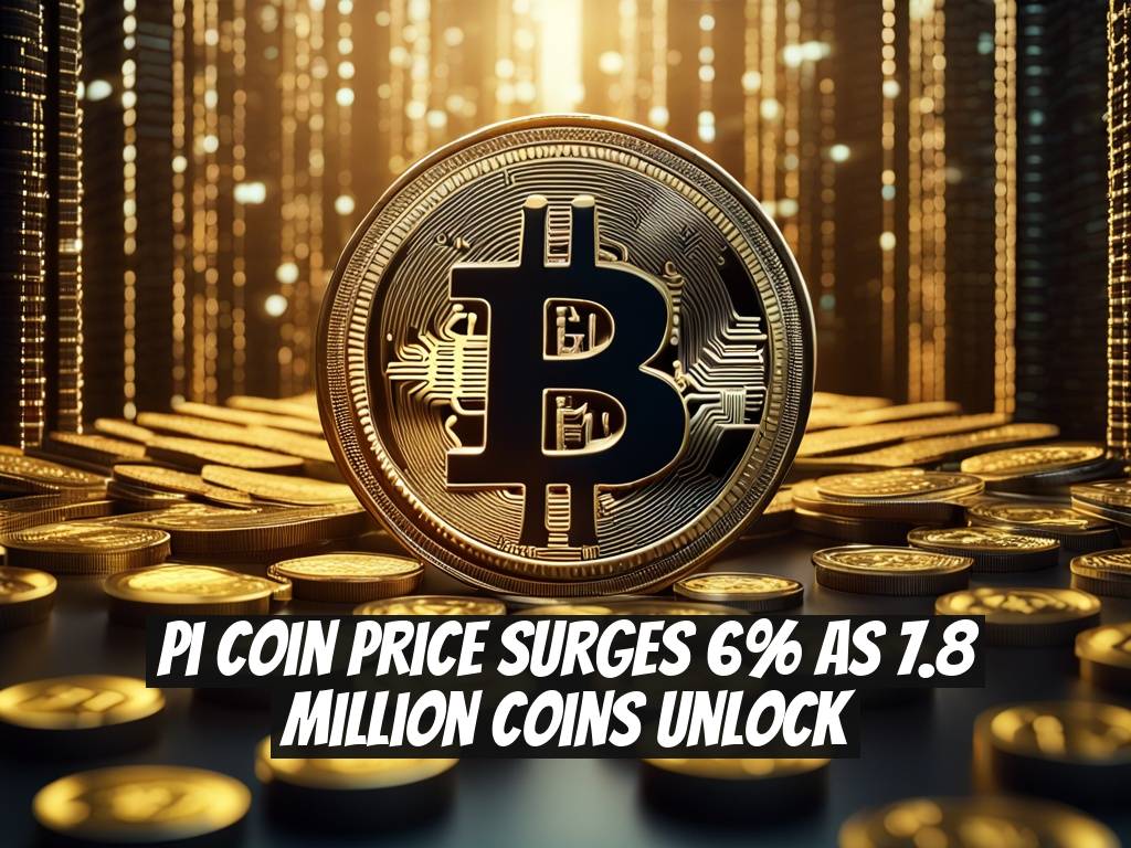 Pi Coin Price Surges 6% as 7.8 Million Coins Unlock