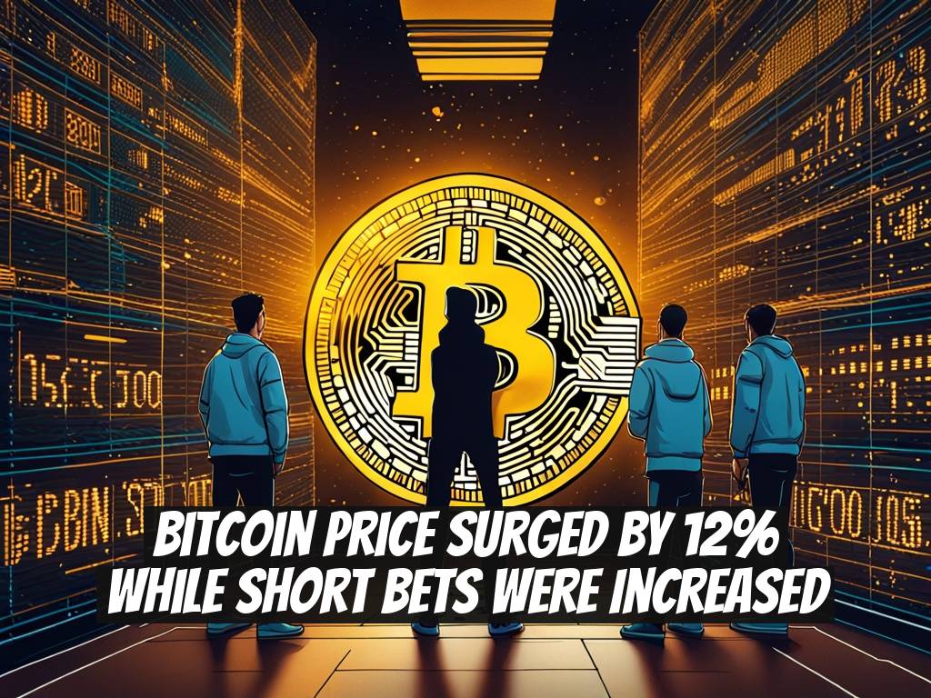 Bitcoin Price Surged by 12% While Short Bets Were Increased