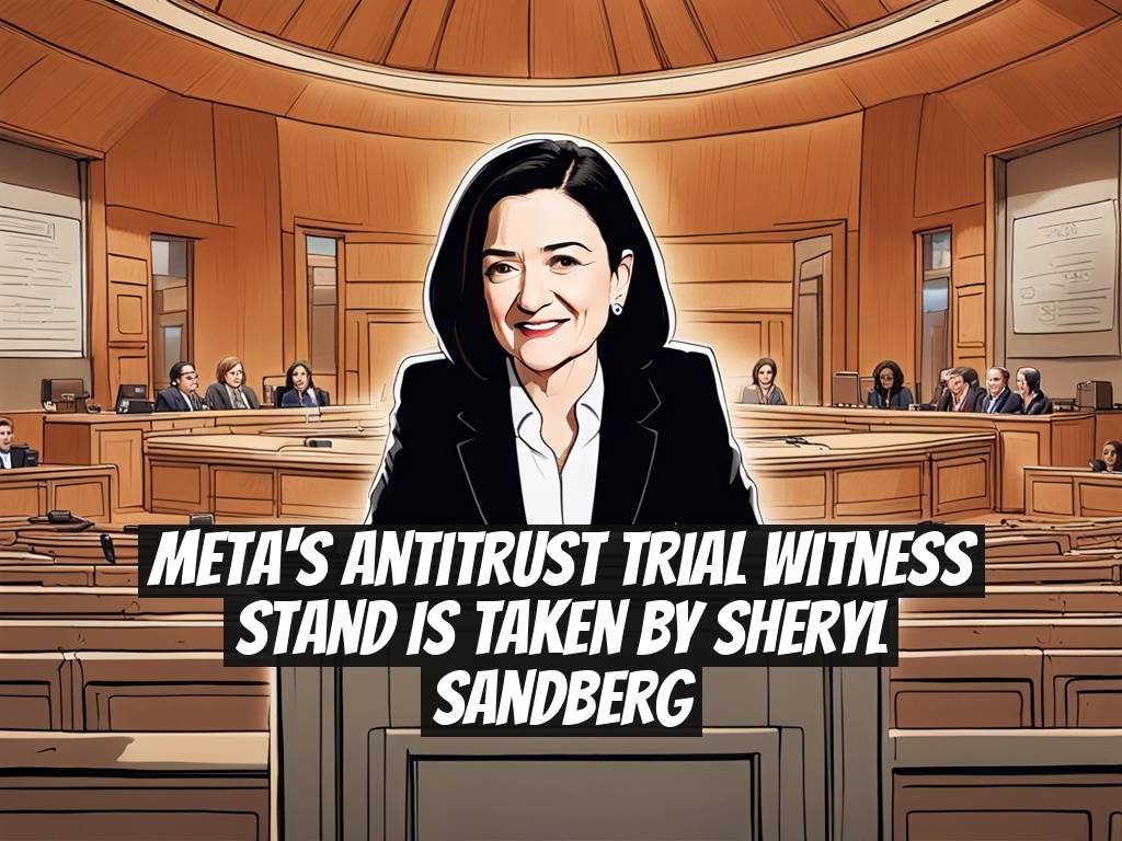 Meta's Antitrust Trial Witness Stand is Taken by Sheryl Sandberg