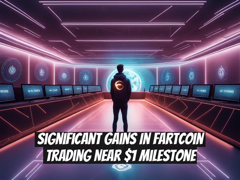 Significant Gains in Fartcoin Trading Near $1 Milestone