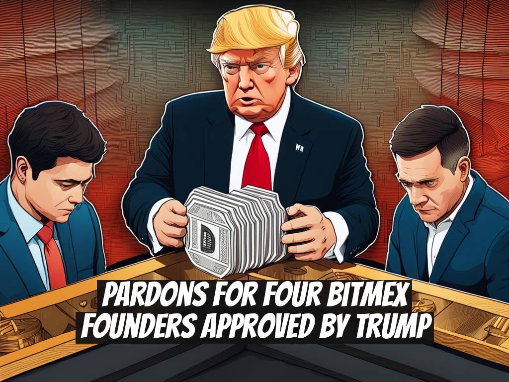 Pardons for Four BitMEX Founders Approved by Trump