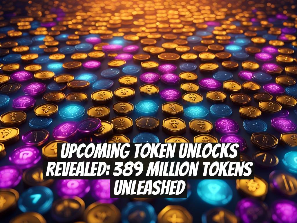 Upcoming Token Unlocks Revealed: 389 Million Tokens Unleashed