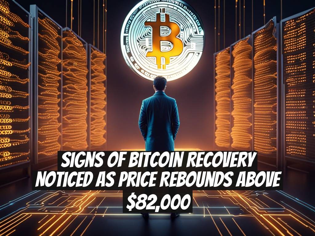 Signs of Bitcoin Recovery Noticed as Price Rebounds Above $82,000
