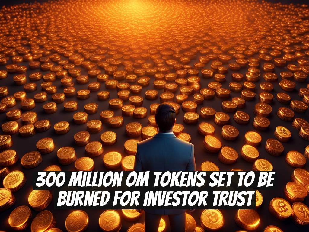 300 Million OM Tokens Set to Be Burned for Investor Trust