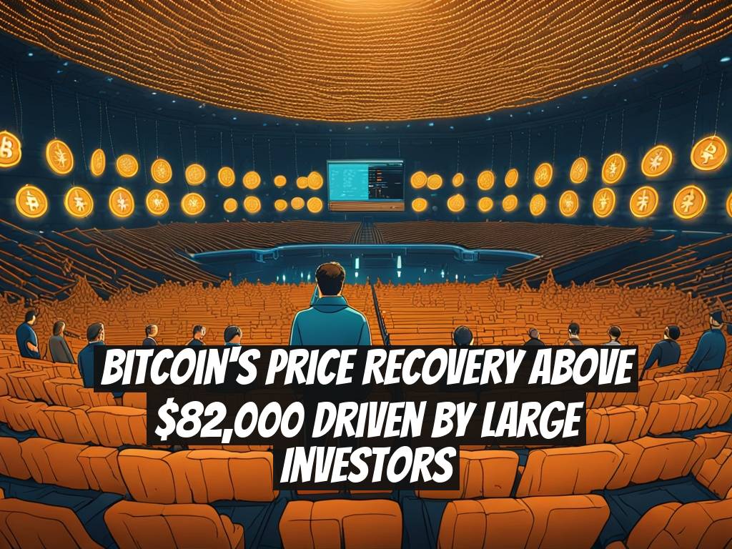 Bitcoin's Price Recovery Above $82,000 Driven By Large Investors