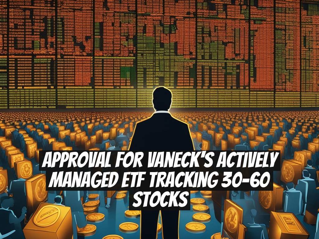 Approval for VanEck's Actively Managed ETF Tracking 30-60 Stocks
