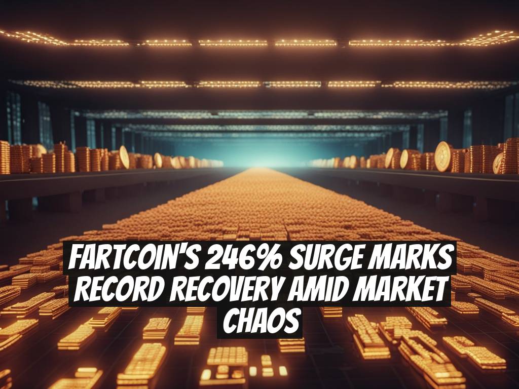 Fartcoin's 246% Surge Marks Record Recovery Amid Market Chaos