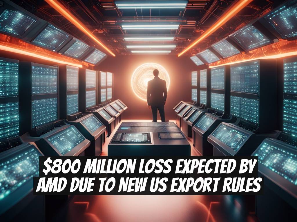 $800 Million Loss Expected by AMD Due to New US Export Rules