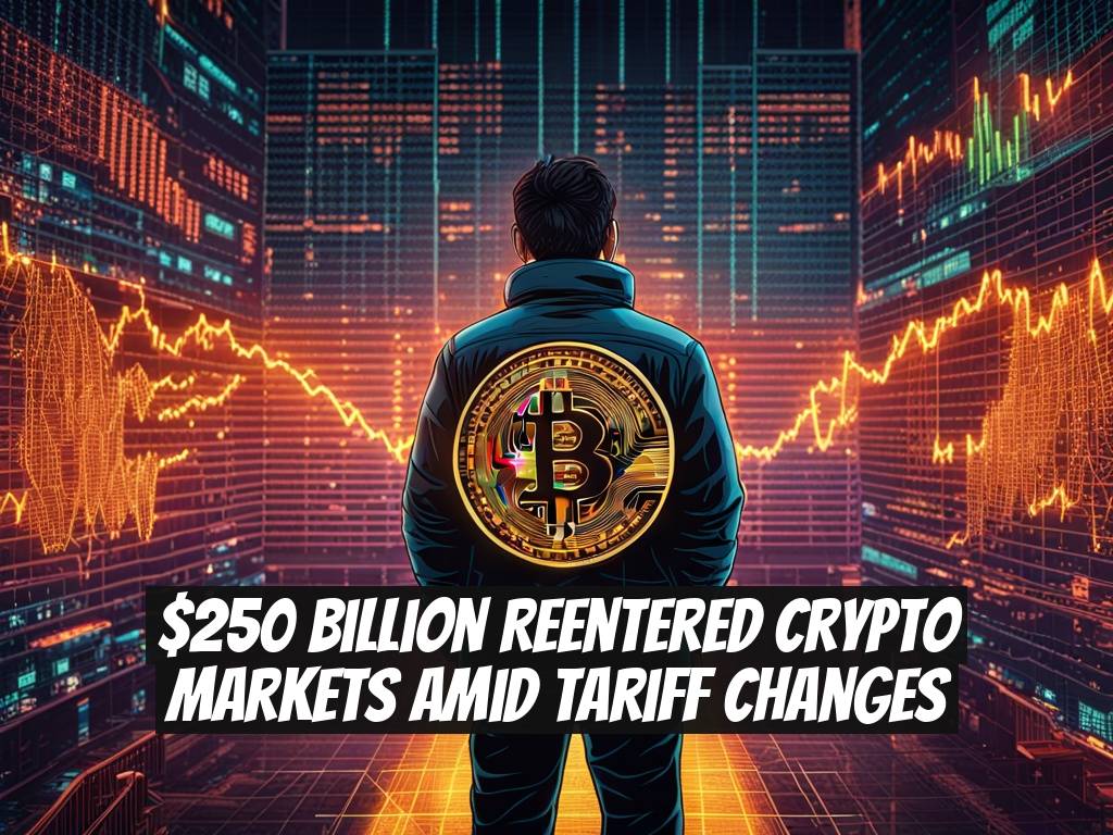 $250 Billion Reentered Crypto Markets Amid Tariff Changes