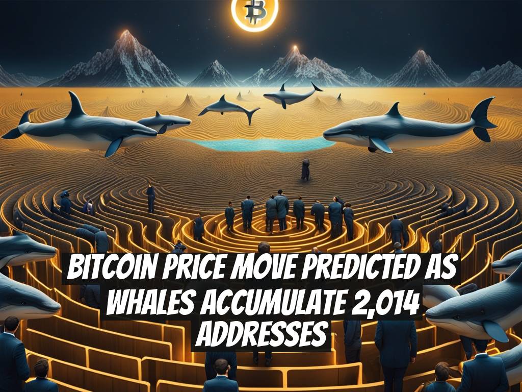 Bitcoin Price Move Predicted as Whales Accumulate 2,014 Addresses