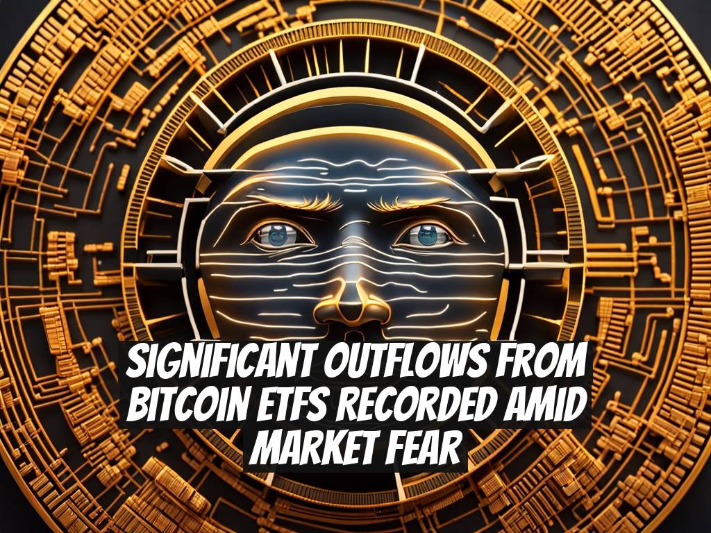 Significant Outflows from Bitcoin ETFs Recorded Amid Market Fear