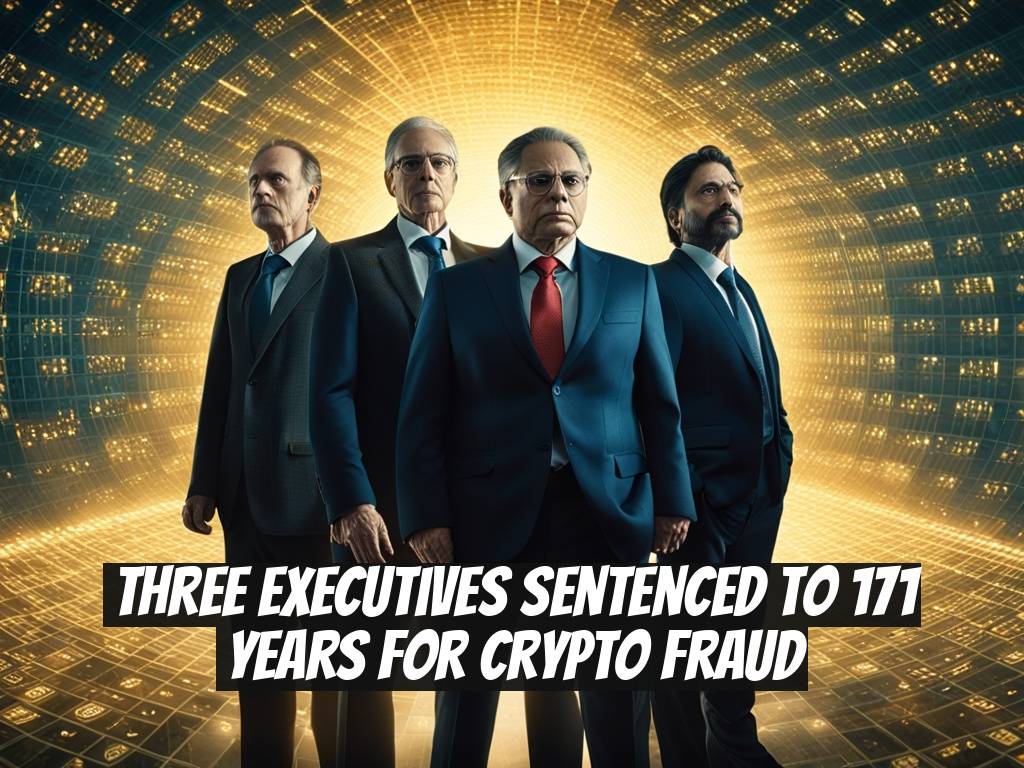 Three Executives Sentenced to 171 Years for Crypto Fraud