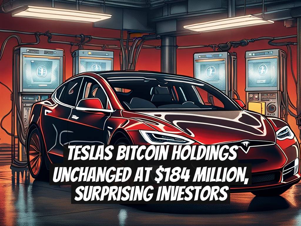 Teslas Bitcoin Holdings Unchanged at $184 Million, Surprising Investors