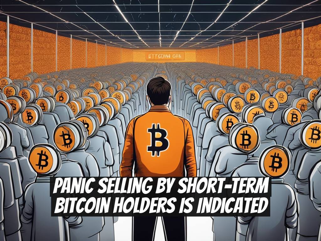 Panic Selling by Short-Term Bitcoin Holders Is Indicated