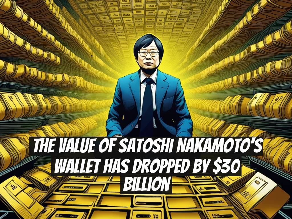 The Value of Satoshi Nakamoto's Wallet Has Dropped by $30 Billion
