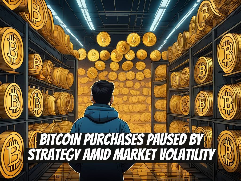 Bitcoin Purchases Paused by Strategy Amid Market Volatility