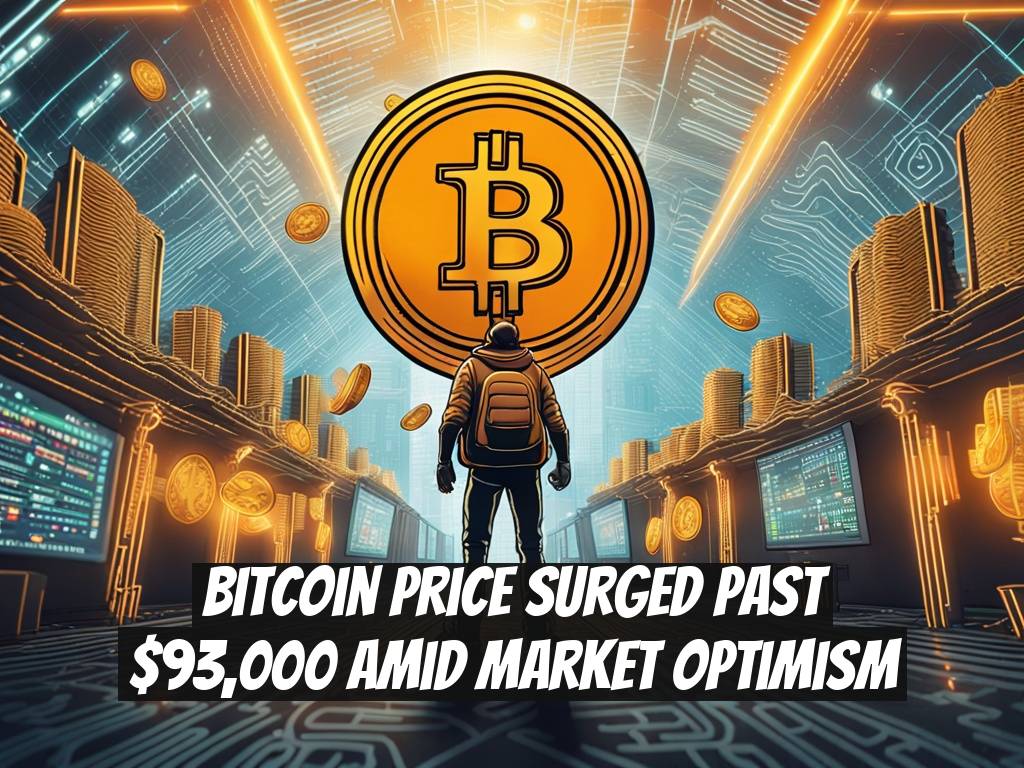Bitcoin Price Surged Past $93,000 Amid Market Optimism