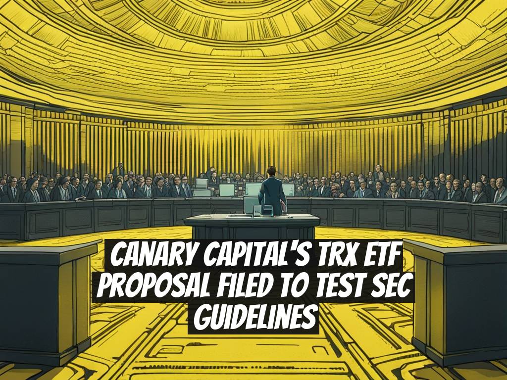 Canary Capital's TRX ETF Proposal Filed to Test SEC Guidelines