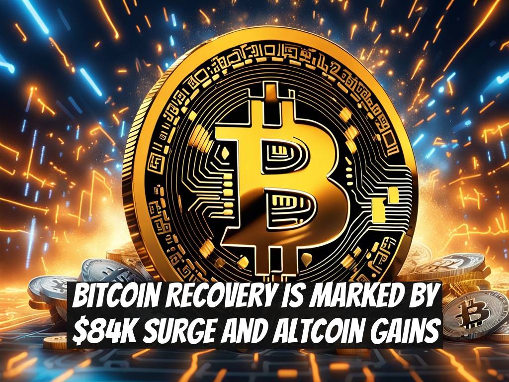 Bitcoin Recovery Is Marked by $84K Surge and Altcoin Gains