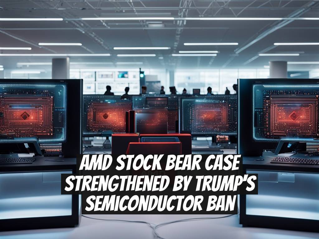 AMD Stock Bear Case Strengthened by Trump's Semiconductor Ban