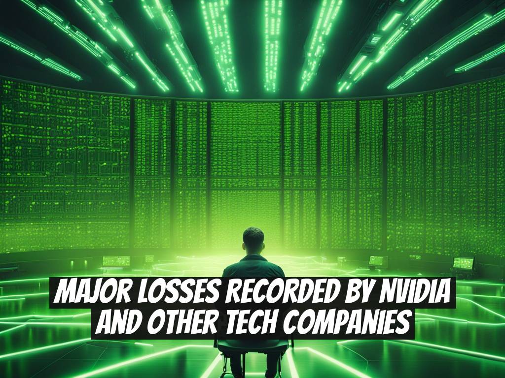 Major Losses Recorded by Nvidia and Other Tech Companies