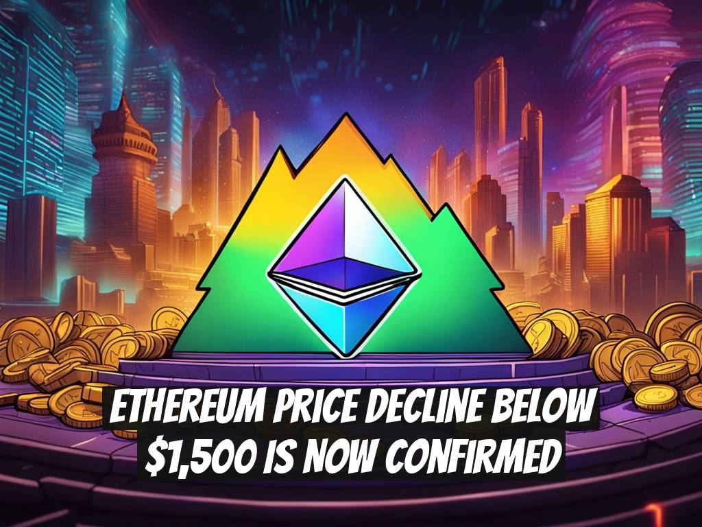 Ethereum Price Decline Below $1,500 Is Now Confirmed