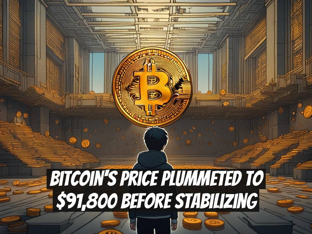 Bitcoin's Price Plummeted to $91,800 Before Stabilizing