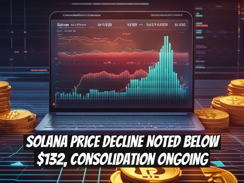 Solana Price Decline Noted Below $132, Consolidation Ongoing