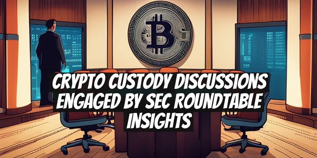 Crypto Custody Discussions Engaged by SEC Roundtable Insights